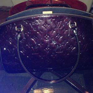 💯Authentic Louis Vuitton Sherwood Plum Satchel