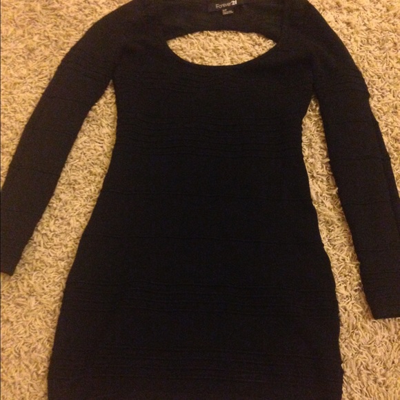 Forever 21 tight black dress