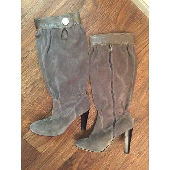 Michael Kors Grey Slouchy Boots