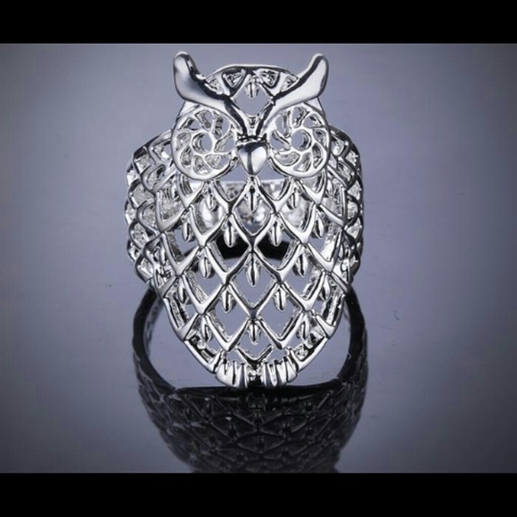 Jewelry - ‼️SOLD‼️✴️ in bundle ✴️Pretty Owl ring.