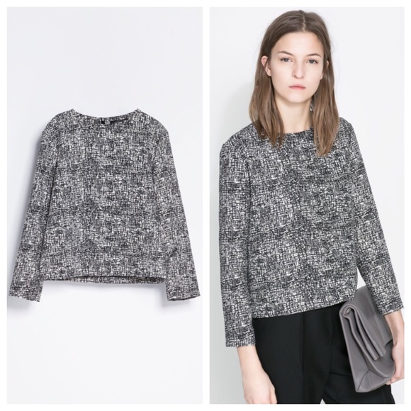 Zara Tops - Zara | Printed Top