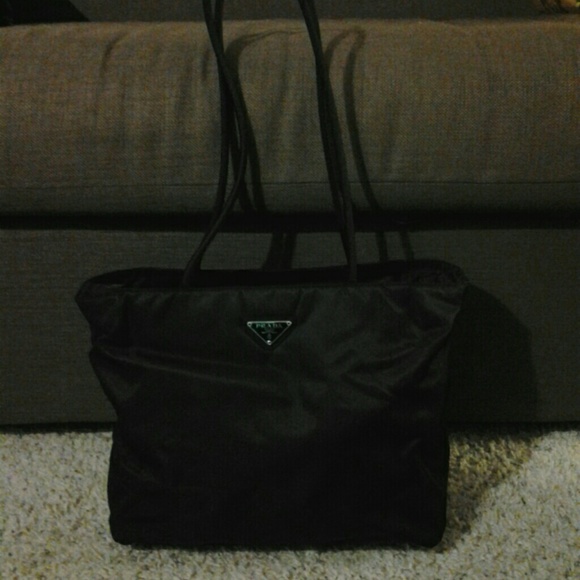 Authentic black Prada shoulder bag