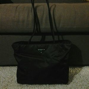 Authentic black Prada shoulder bag