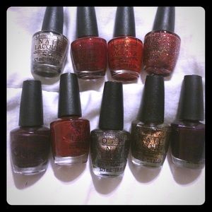 OPI mini polish set of 9