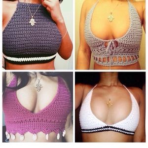 Crochet tops