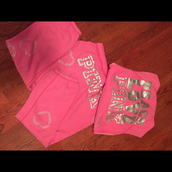 Victoria's Secret Pink Sweatshirt and sweatpants