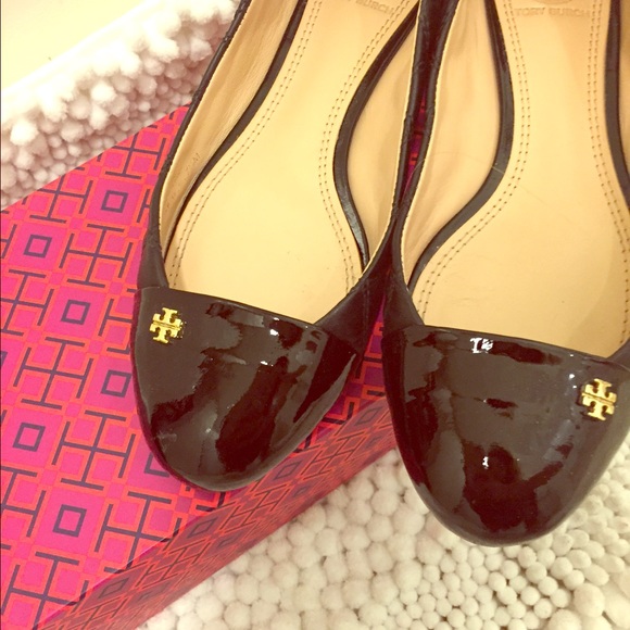 🎉hp🎉🌟Tory burch black quilted flats