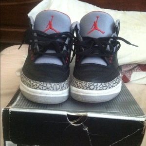 2001 Black Cement 3s