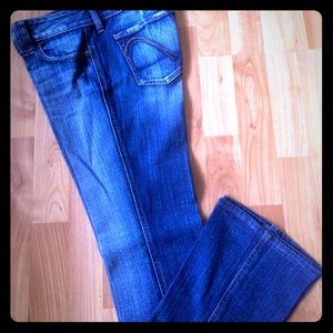 Guess sweetheart flare jeans