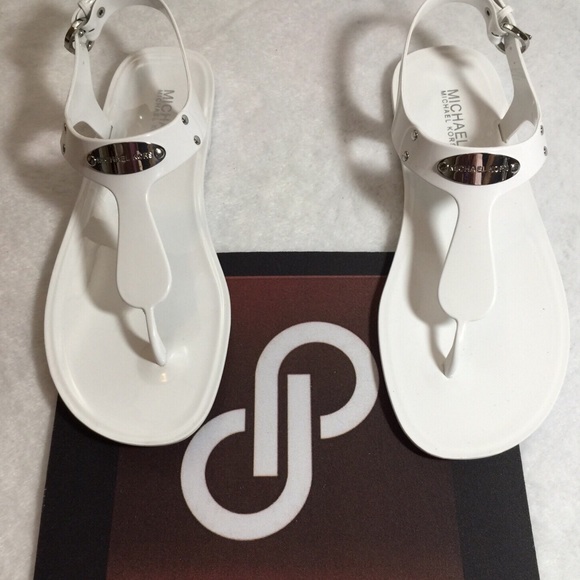 Michael Kors Shoes - Michael Kors Plate Jelly Sandals