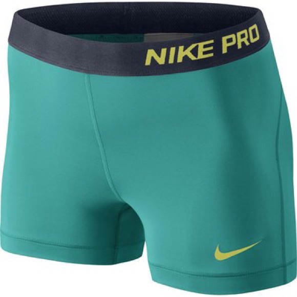Nike Women's 3" Pro Core Compression Shorts blue s
