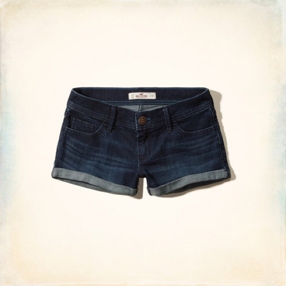 <$26 on Ⓜ️Hollister Low Rise Denim Shorts Sz 1 W25 - Picture 1 of 4