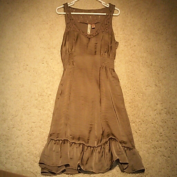 Light brown dress