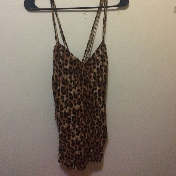 Cheetah Romper Silence + Noise