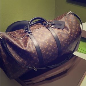 Louis Vuitton  KEEPALL BANDOULIÈRE 55"