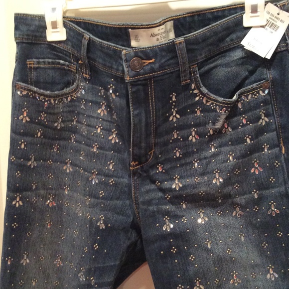 Abercrombie & Fitch Denim - Abercrombie  Fitch embezzled jeans