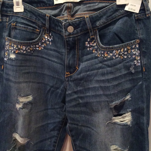 Abercrombie & Fitch Denim - Abercrombie & Fitch embellished jeans