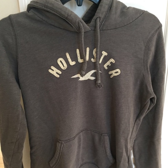 Gray Hollister Hoodie