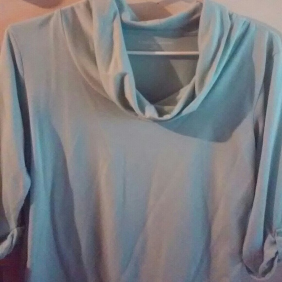 Slouch neck dress top