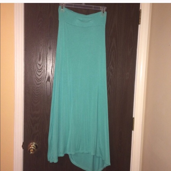 Teal skirt