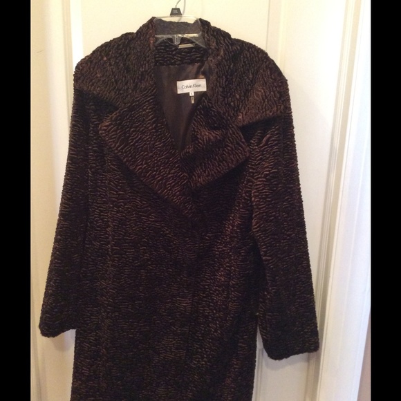 Calvin Klein Jackets & Blazers - GORGEOUS, STUNNING CHOCOLATE BROWN COAT!!!!