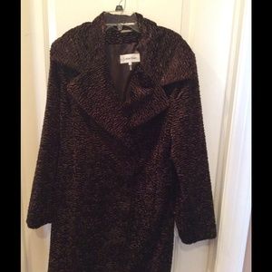 GORGEOUS, STUNNING CHOCOLATE BROWN COAT!!!!