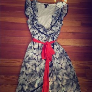 H&M white and blue Summer dress 👗