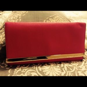 Hot pink Michael Kors Clutch
