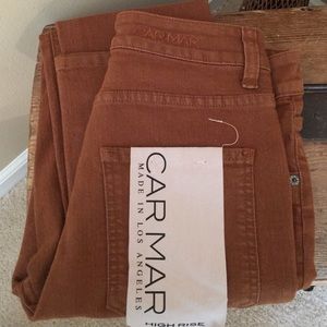 Carmar toast high rise skinny jeans