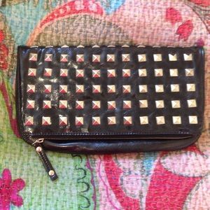 Barneys Studded Clutch