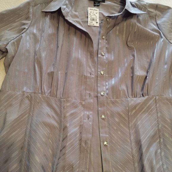 grey blouse - Picture 4 of 4