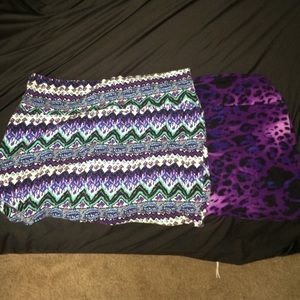 ✨B U N D L E✨ two tight mini skirts!!