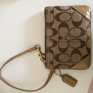 Coach wristlet