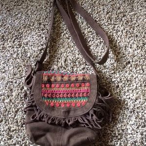 NEW AE cross body purse and shorts