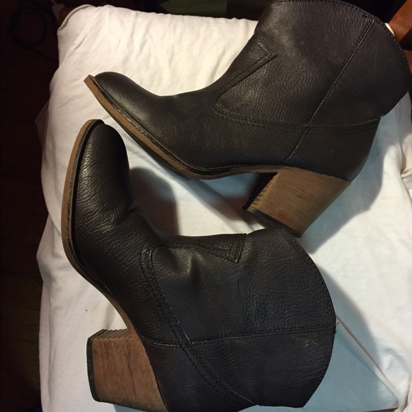 Dark Brown Rocketdog booties