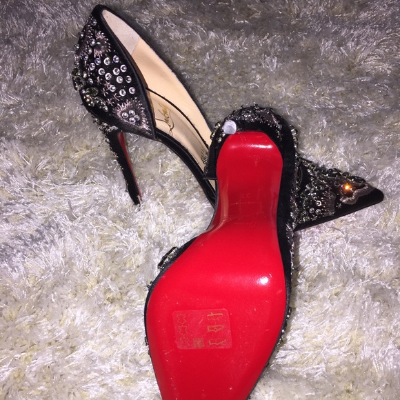 Authentic Christian Louboutin Artifice Strass 120 - Picture 3 of 4