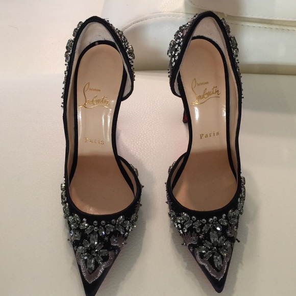 Authentic Christian Louboutin Artifice Strass 120 - Picture 4 of 4