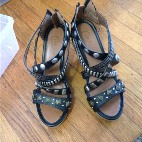 Preloved Steve wedges Womens 6.5