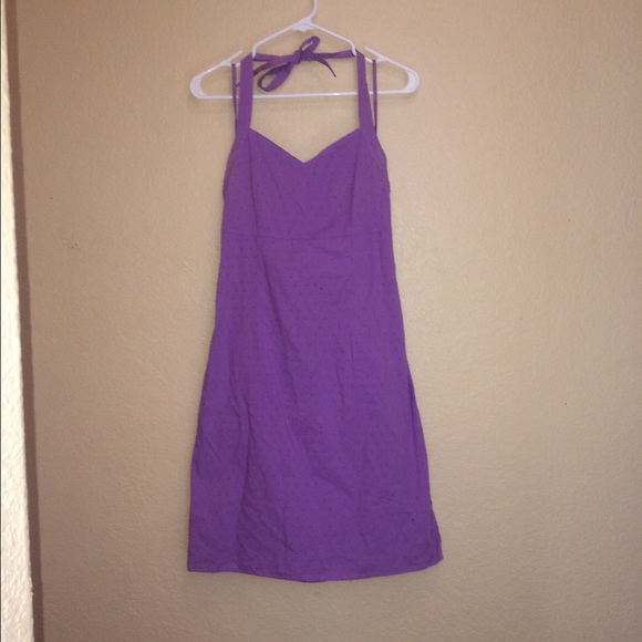 Purple dress