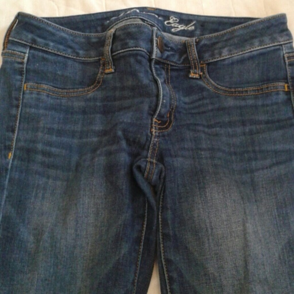 EUC American Eagle Stretch skinny jeans 6 - Picture 2 of 4