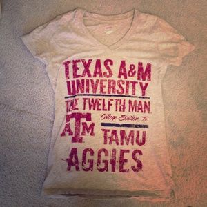 Texas A&M V-Neck T-Shirt