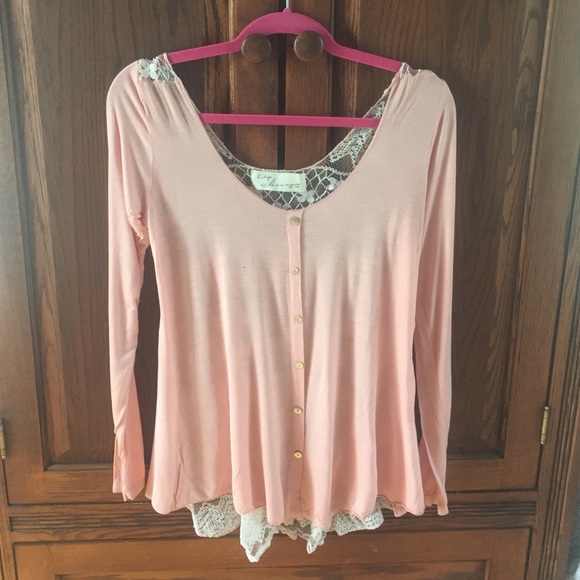 Peachy cotton top