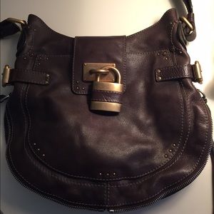 Chloe Brown Crossbody