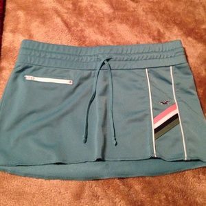 Athletic style mini skirt