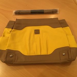 MIche Amery shell for prima base w tan handles NEW