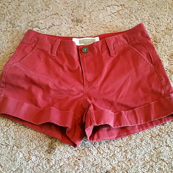 Red shorts