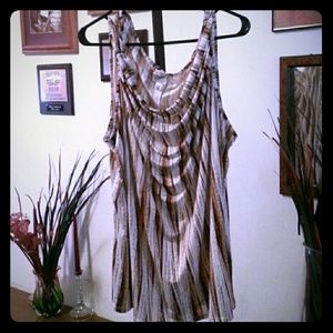 Cowl neck top