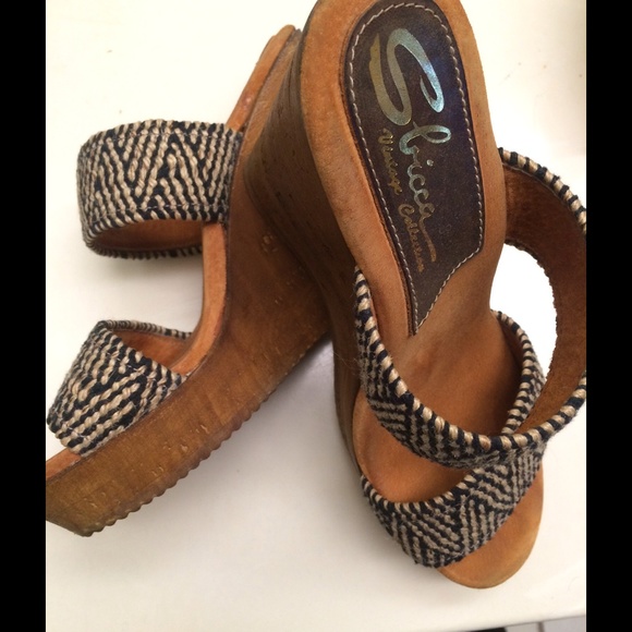 Summer sandal wedge