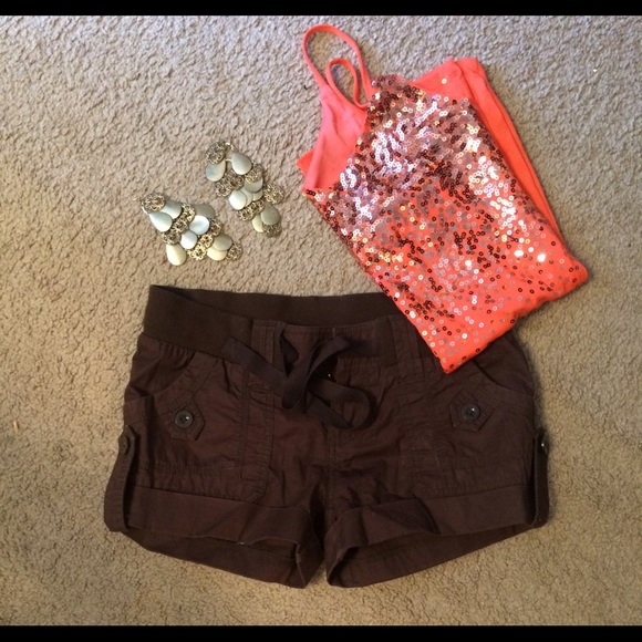 Brown shorts