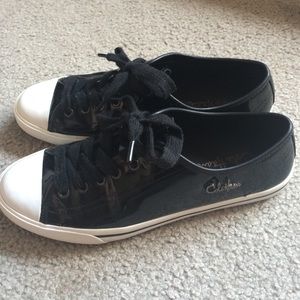 Cole Haan Patented leather sneakers